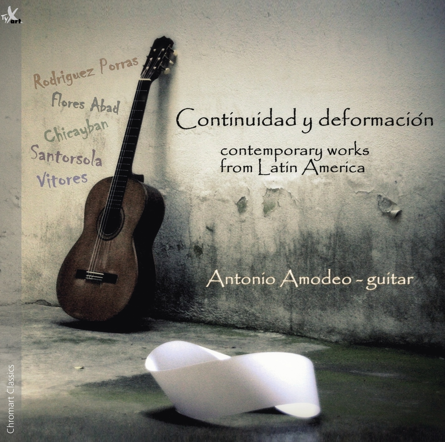 Continuidad y deformaciòn - Antonio Amodeo, Guitar