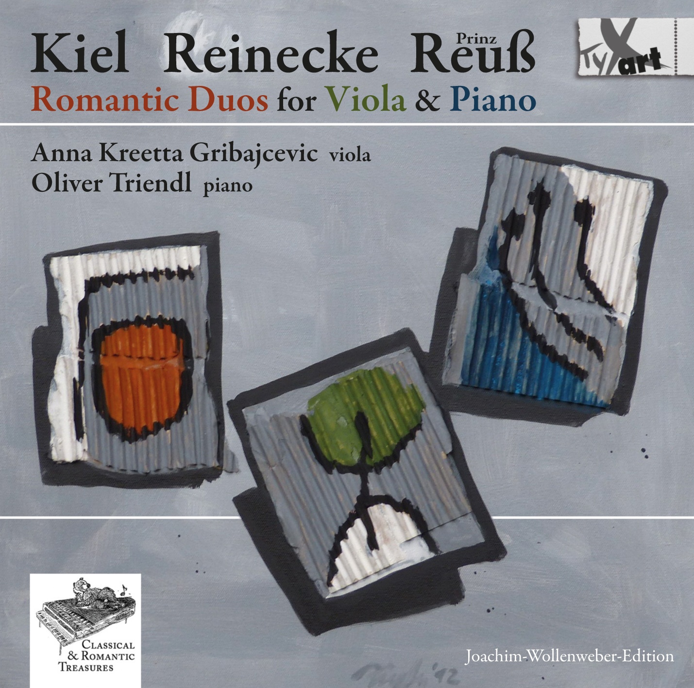 Kiel - Reinecke - Prinz Reuß - Romantische Duos für Viola & Klavier