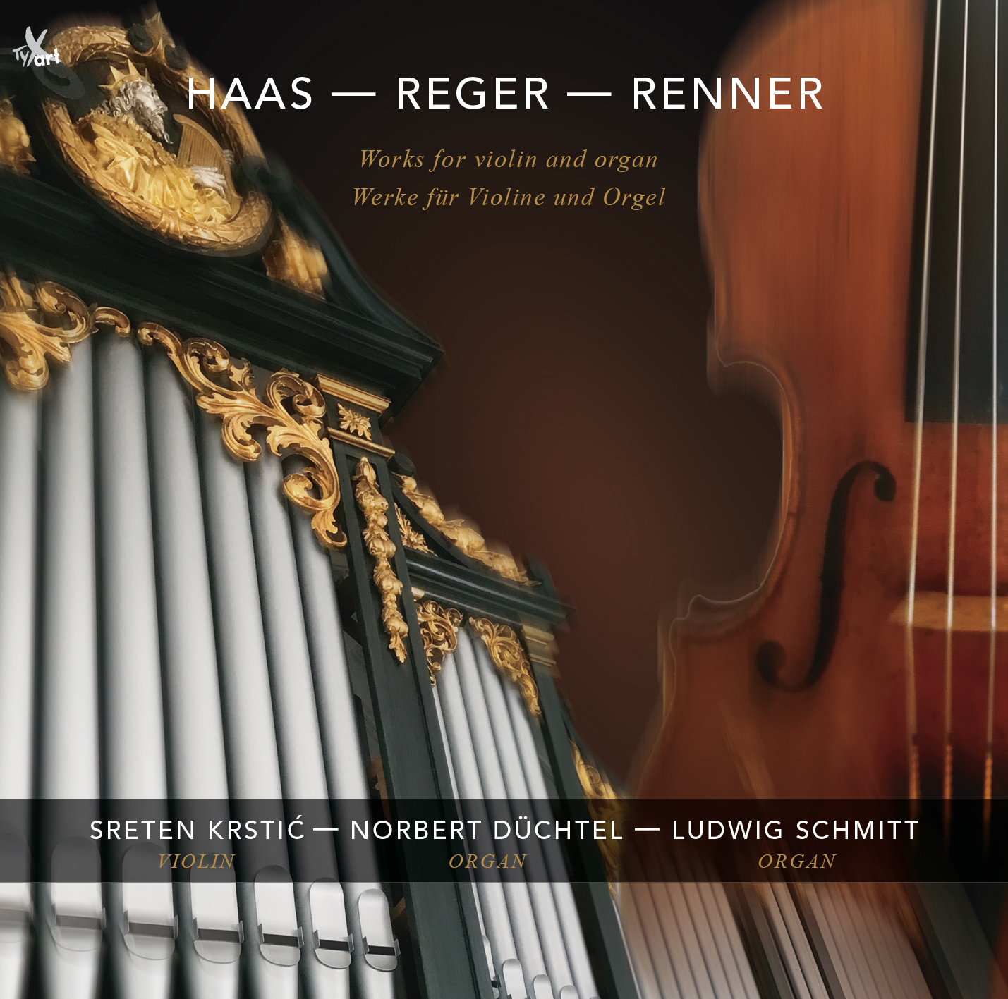 Haas, Reger, Renner: Works for Violin and Organ - Krstic, Düchtel, Schmitt