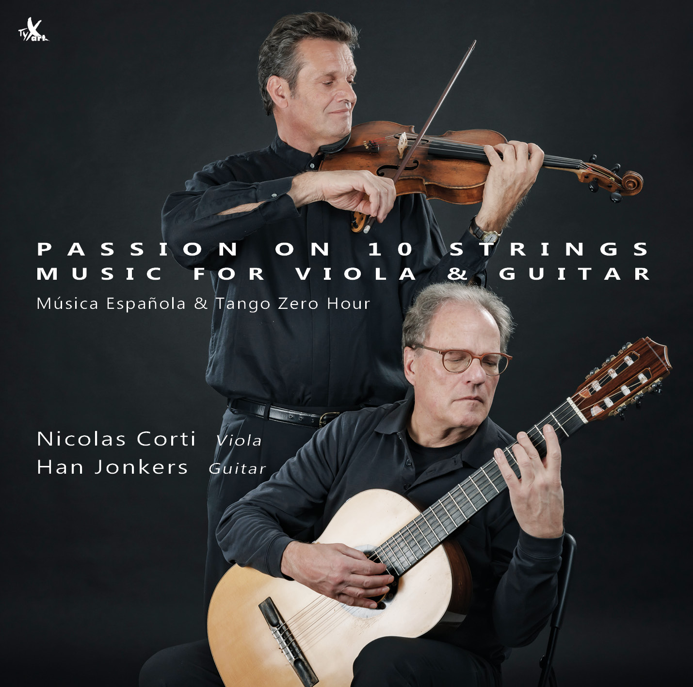 Passion on 10 Strings - Music for Viola & Guitar - Corti and Jonkers