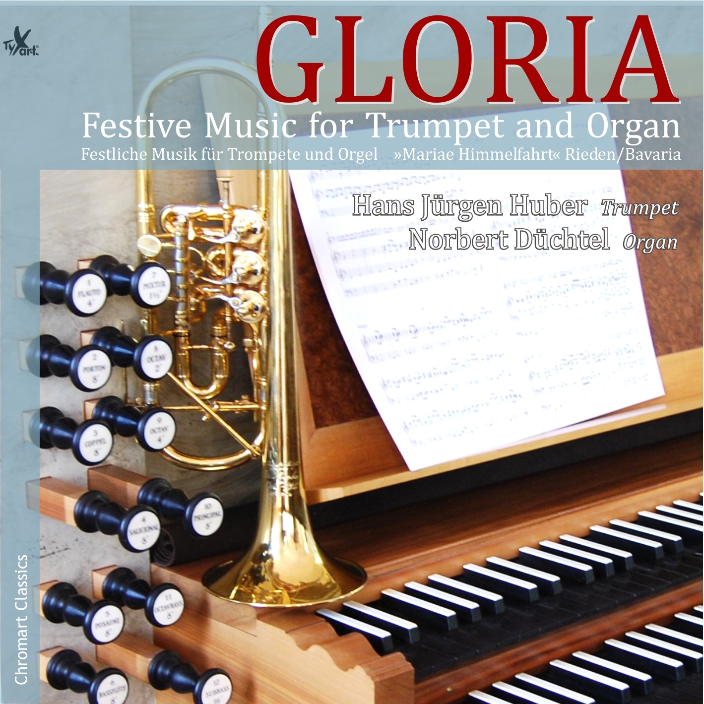 GLORIA - Festive Music for Trumpet and Organ - Huber & Düchtel