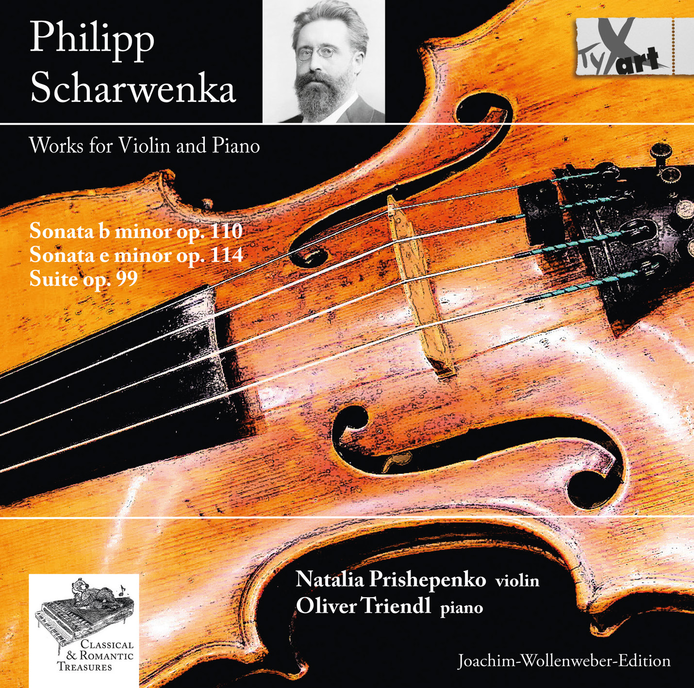 Philipp Scharwenka: Works for Violin and Piano - Prishepenko - Triendl